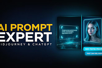 write custom midjourney and chatgpt prompts