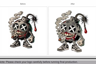 professionally vectorize your logo, image or artwork