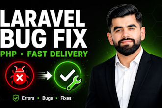 fix laravel and PHP bugs and errors fast