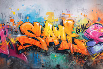 design graffiti designs, murals and wall arts