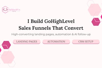 build a gohighlevel sales funnel