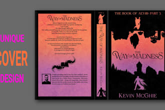 do book cover design, paperback book cover design