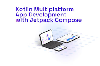 make a cross platform mobile app using kotlin multiplatform