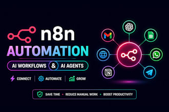 build n8n automation, ai workflows, ai agents and businesses
