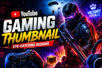 creative and clickable gaming thumbnails