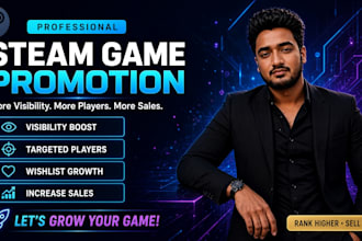 do steam game promotion, game marketing and steam game wishlists