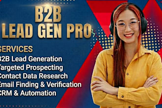 generate targeted b2b leads and build lead lists