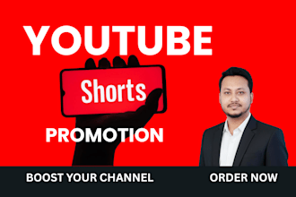 do organic youtube shorts video promotion for fast growth