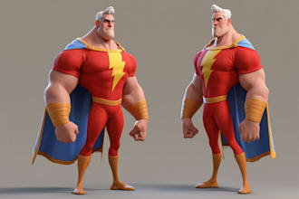 creating super hero character concepts for comics
