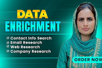 do b2b data enrichment, lead enrichment and data mining