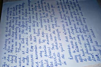 provide a beautiful handwritten custom notes for you