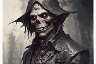 write dark fantasy, horror, and supernatural stories