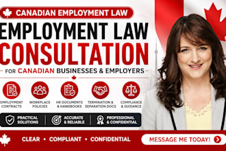 provide  employment law consultation for canadian businesses and employers