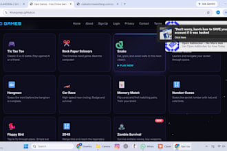 create responsive modern website
