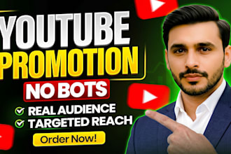 do organic youtube channel promotion and marketing for monetization