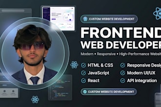 build a modern responsive react website