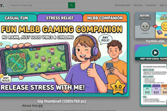 be your fun, casual mobile legends companion for stress relief gaming