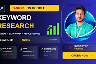 do SEO keyword research and competitor analysis