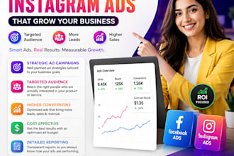 do facebook instagram ads campaign and lead generation