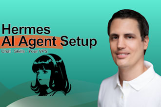 set up a hermes ai agent on your vps with chat and skills