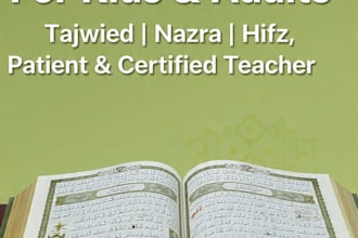 teach norani qaida and quran recitation online