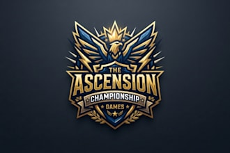 design a powerful championship logo for your event