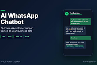 build a whatsapp ai chatbot using whatsapp business api