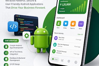 develope android apps with clean ui