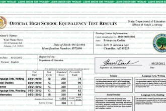 create ged practice tests and study materials