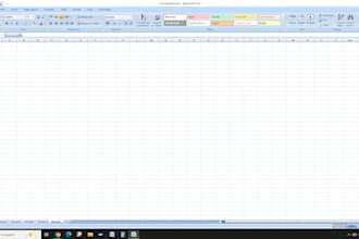 pdf to excel and data cleaning work