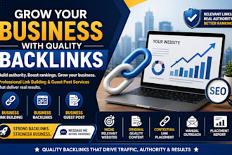 do business link building, business backlinks and guest post SEO