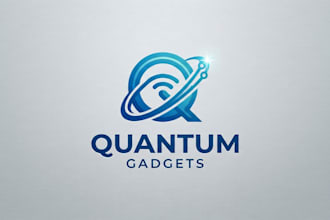 design a modern gadget logo for your brand