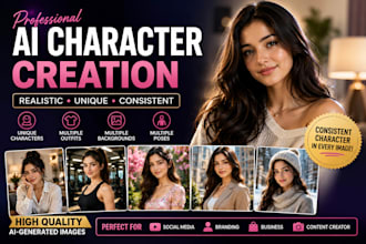 create a unique and consistent ai character