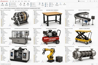 do 3d cad modeling, 3d modeling and 3d cad design