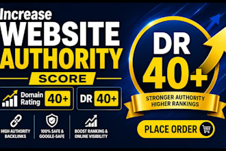 increase ahrefs domain rating dr 40
