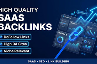 build high quality saas backlinks with saas link building and SEO