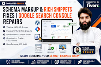 add json ld schema markup and fix google rich snippets errors