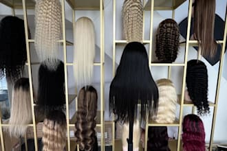 provide custom human hair wigs and hair extensions