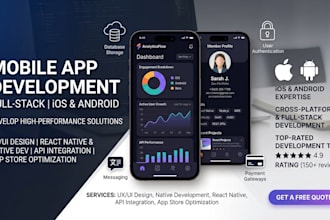 develop a professional crossplatform mobile app