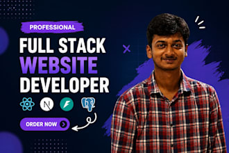 build a custom fullstack website, website development