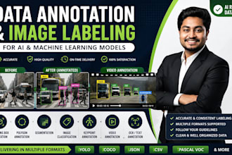 do data annotation, image annotation, and data labeling for ai models