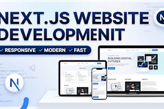 build a responsive nextjs website