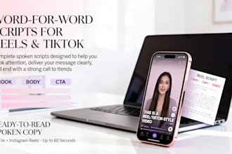 write engaging instagram reels and tiktok scripts