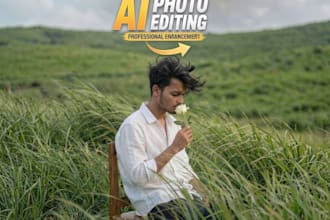 realistic ai photo editing and face retouching
