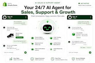 build ai sales and support agent for your shopify store