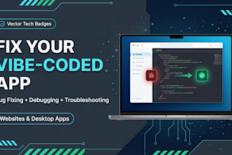 fix bugs and troubleshoot your vibe coded app or website