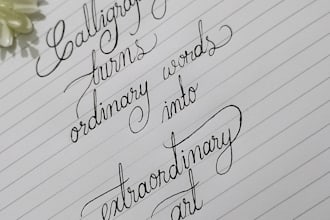 give you unique hand writing