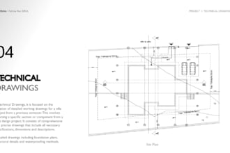 architectural design and autocad drawings