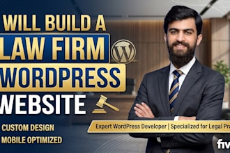 build attorney, lawyer and law firm wordpress website