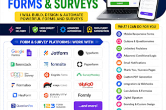 create surveys, formassembly, fillout forms, tally forms